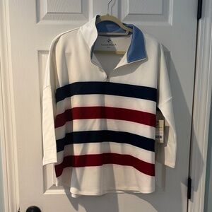 Tuckernuck M/L Navy Red Americana Popover